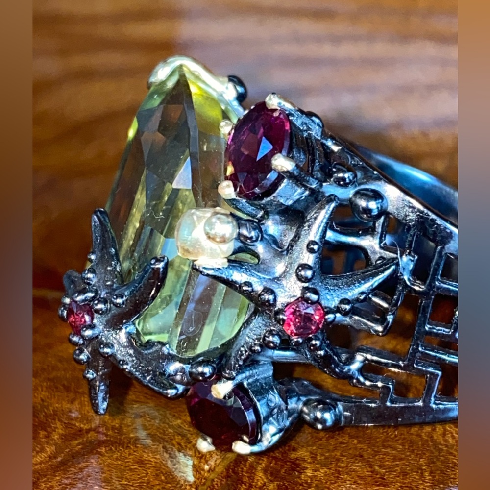 Unique Gemstone Ring - image 3